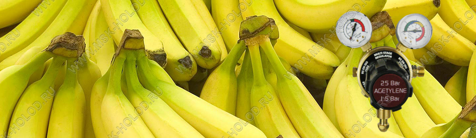 Дозревание хранения бананов